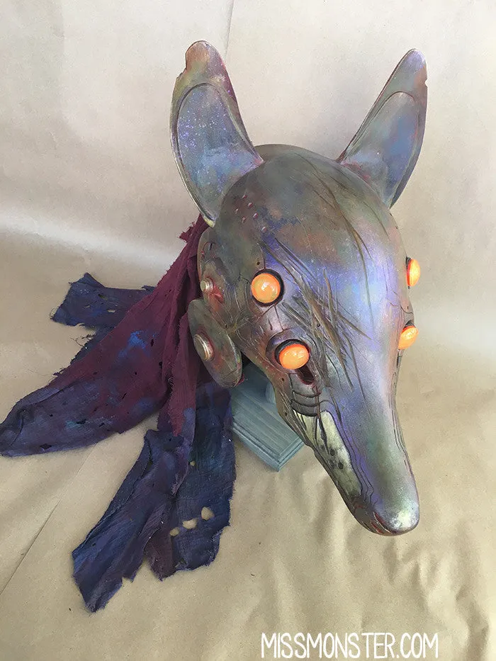 ANUBOT HEADDRESS-  BATTLE DAMAGED DESERT FOX