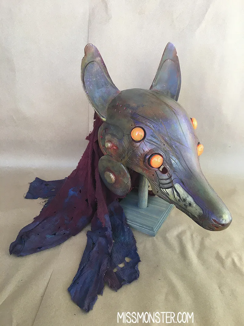 ANUBOT HEADDRESS-  BATTLE DAMAGED DESERT FOX