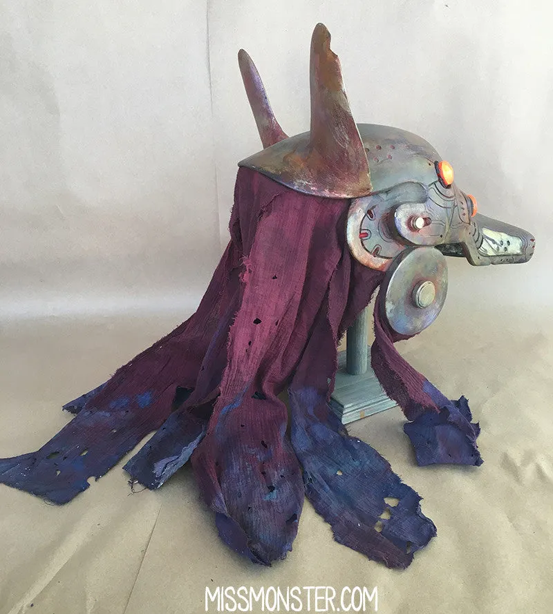 ANUBOT HEADDRESS-  BATTLE DAMAGED DESERT FOX