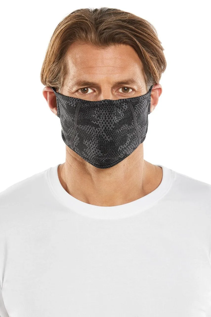 Blackburn UV Mask | Charcoal Coolibar Camo