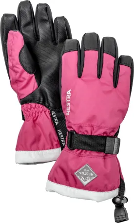 Hestra Juniors Gauntlet Glove Pink