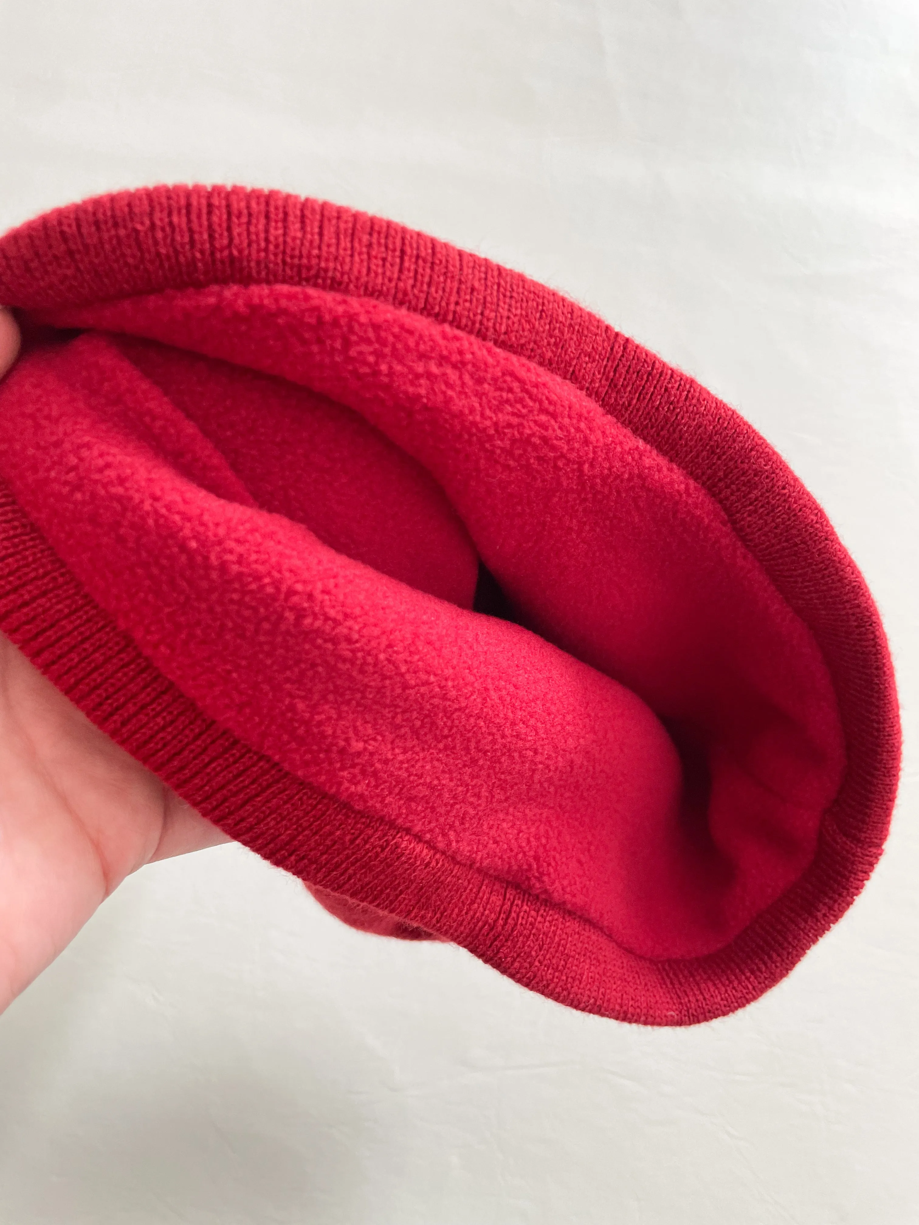 Kootenay Red Canada Fleece Lined Beanie Hat NWT