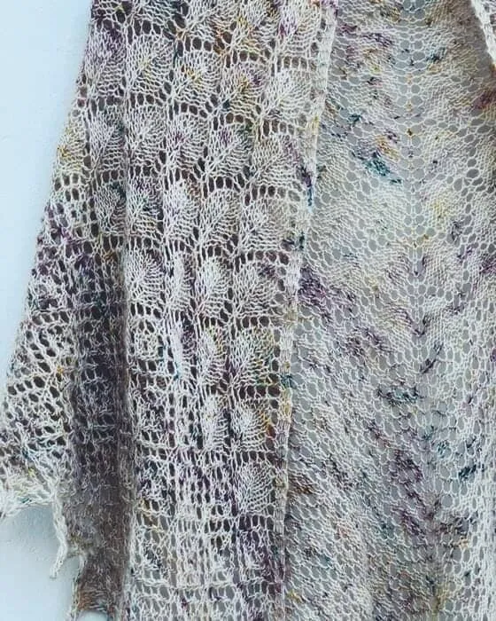 Mrs H's summer shawl by Önling, knitting pattern