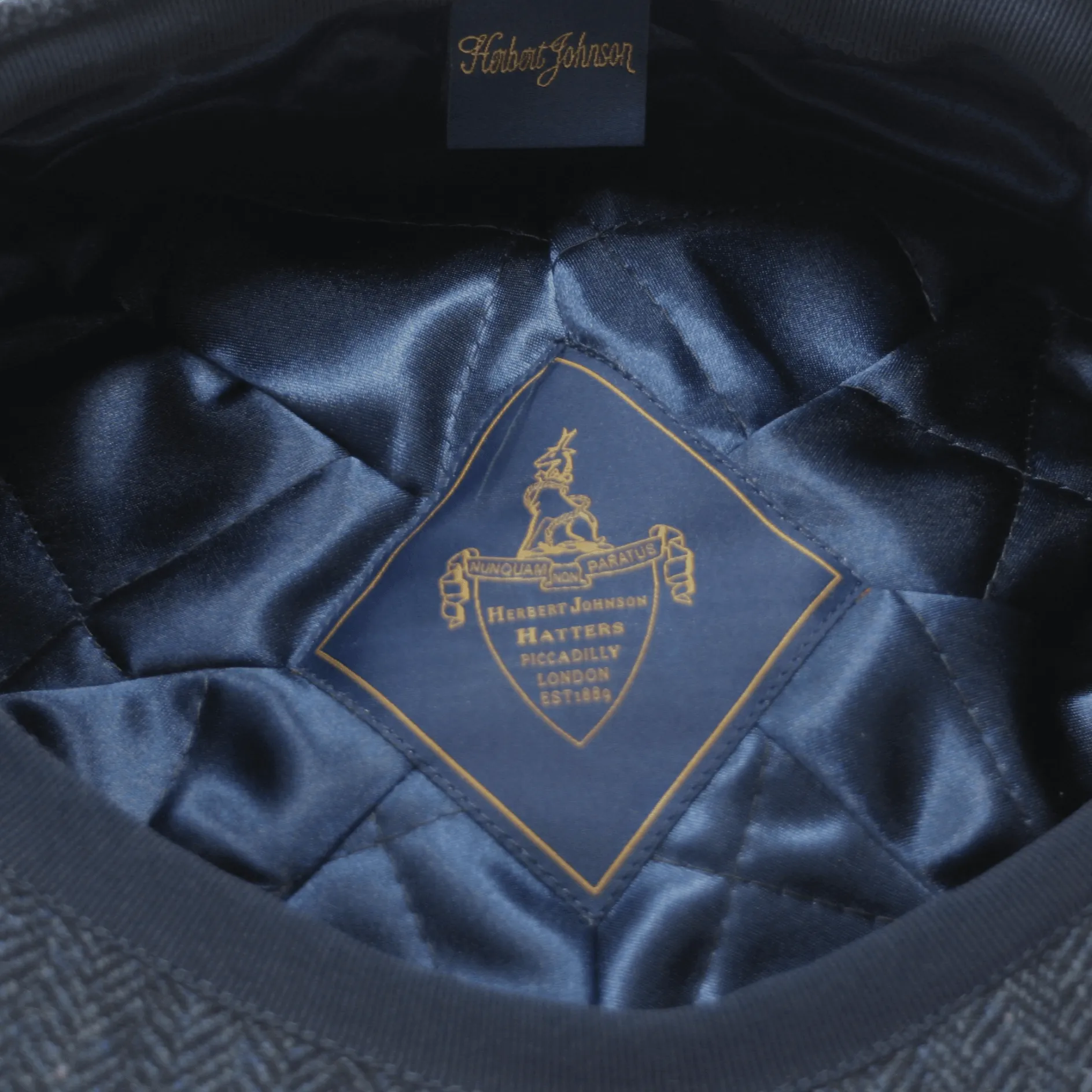 Newsboy Cap - Navy S&P