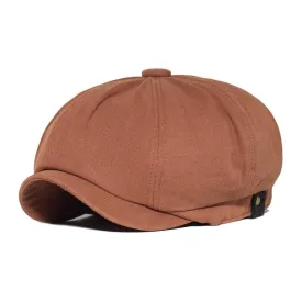 "BECKHAM" NEWSBOY COTTON CAP