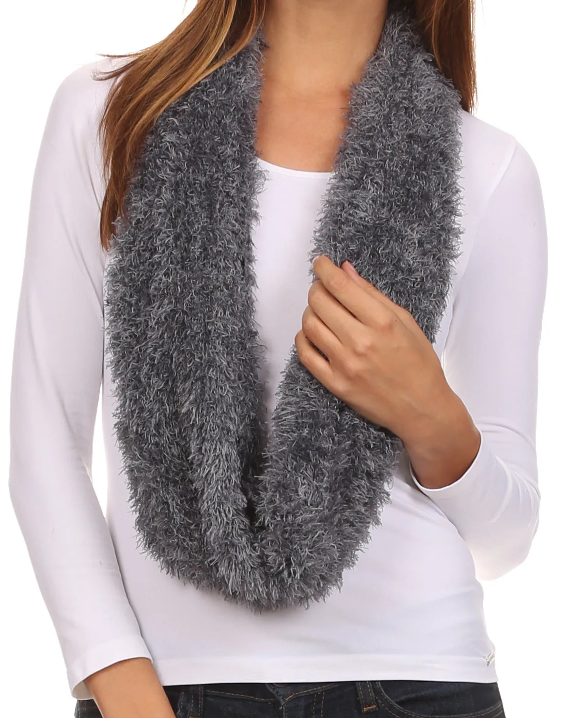 Sakkas Becca Luxuriously Soft Stretchy Amazing Scarf - Wear in Many Ways