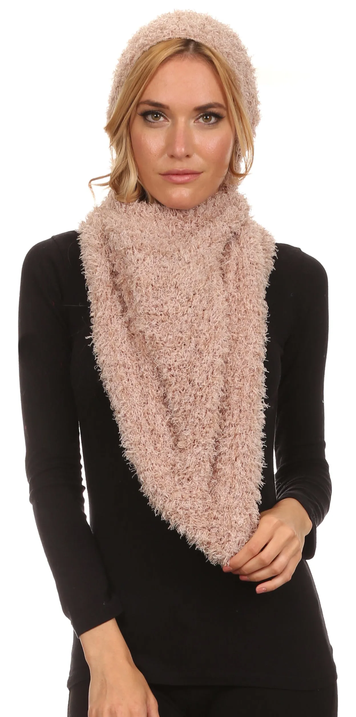 Sakkas Becca Luxuriously Soft Stretchy Amazing Scarf - Wear in Many Ways