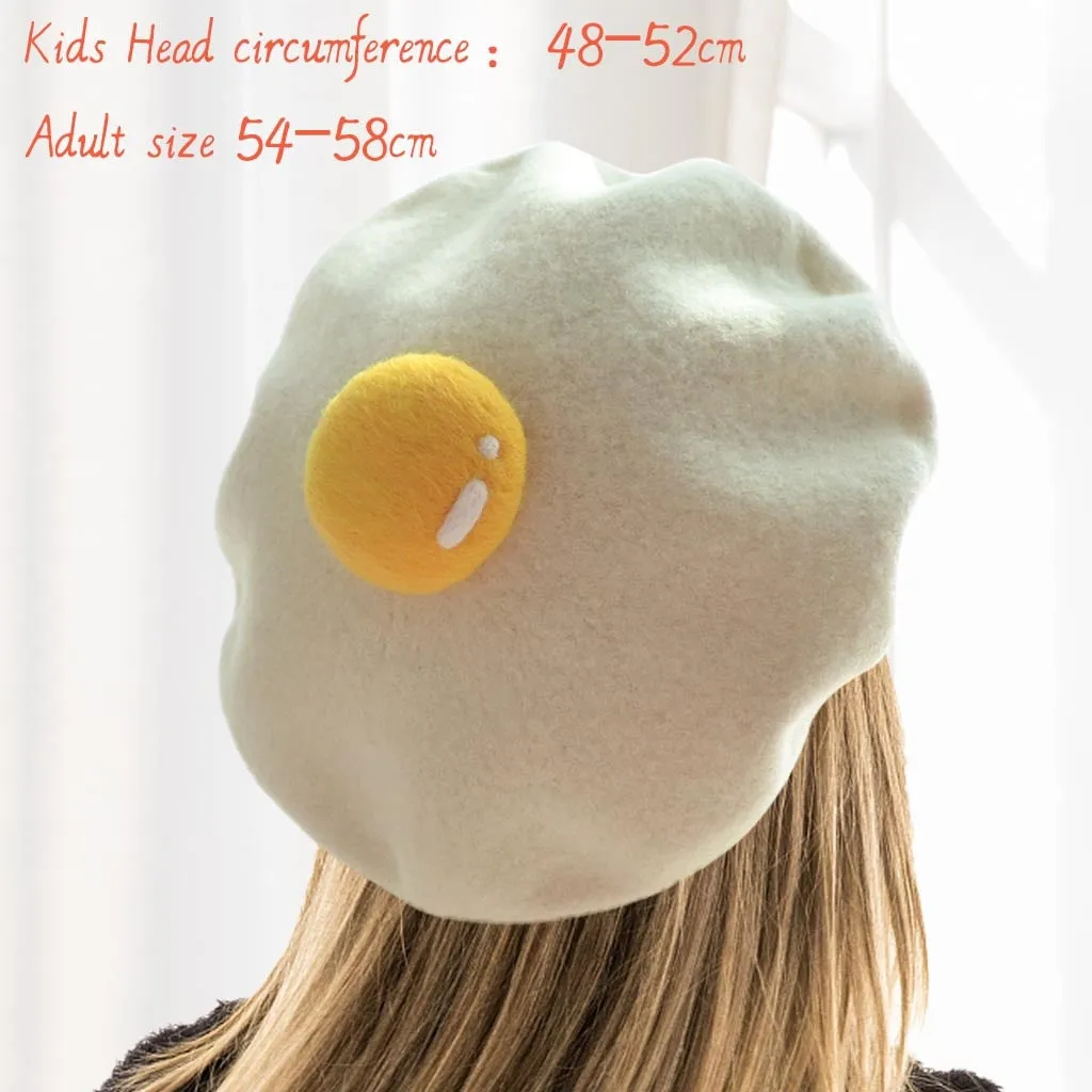 TEEK - Yolked Egg Handmade Beret