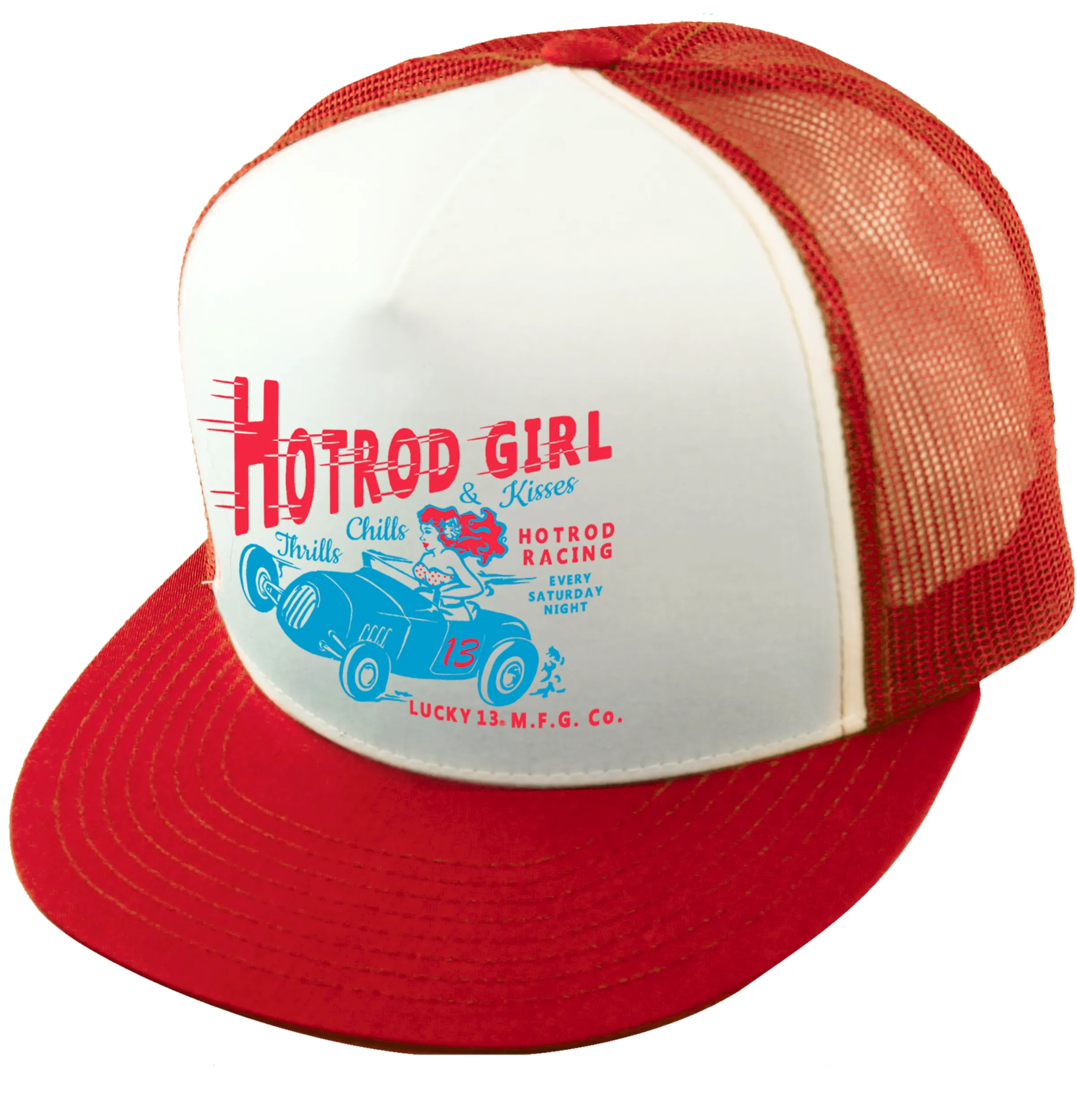 The HOT ROD GIRL Trucker Cap