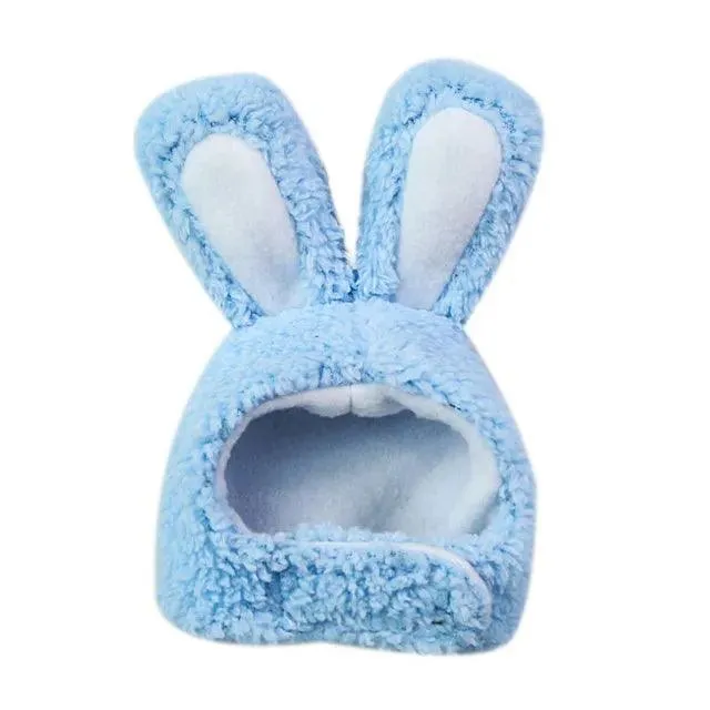 Warm and Whimsical Pet Rabbit Hat Costume Cap