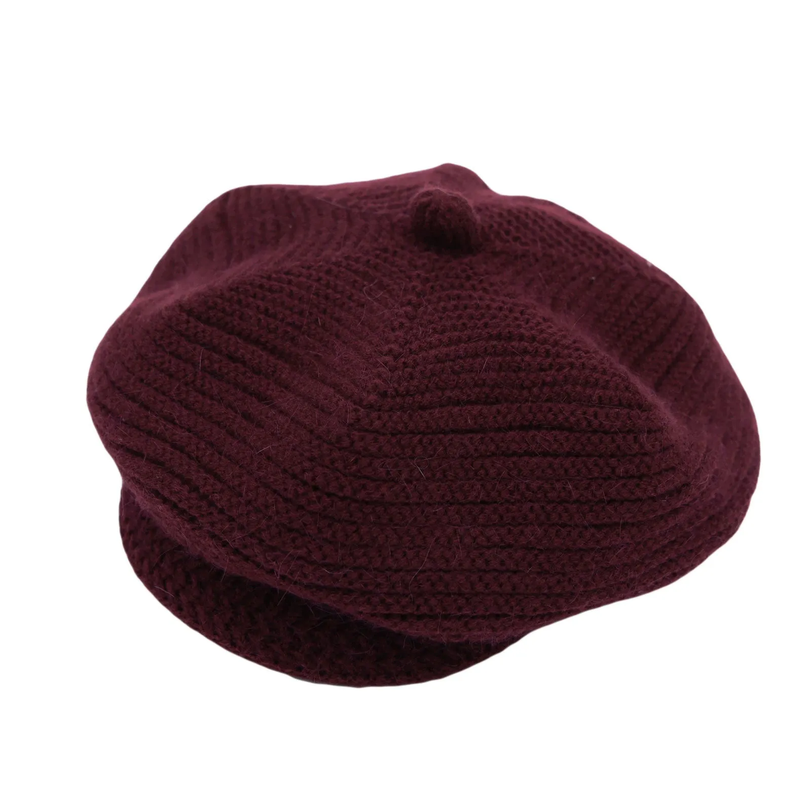 Winter Knit Newsboy Caps Lady Warm Baker Beanie Hat YZG0081